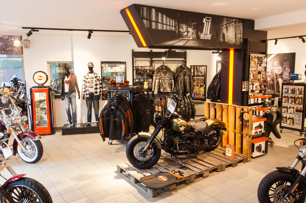 Harley Davidson Shop in Kamen